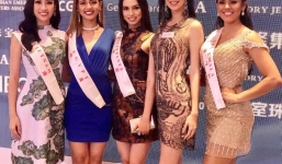 Hoa hậu Đỗ Mỹ Linh lo lắng về cơn bão số 12 dù đang dồn sức thi Miss World